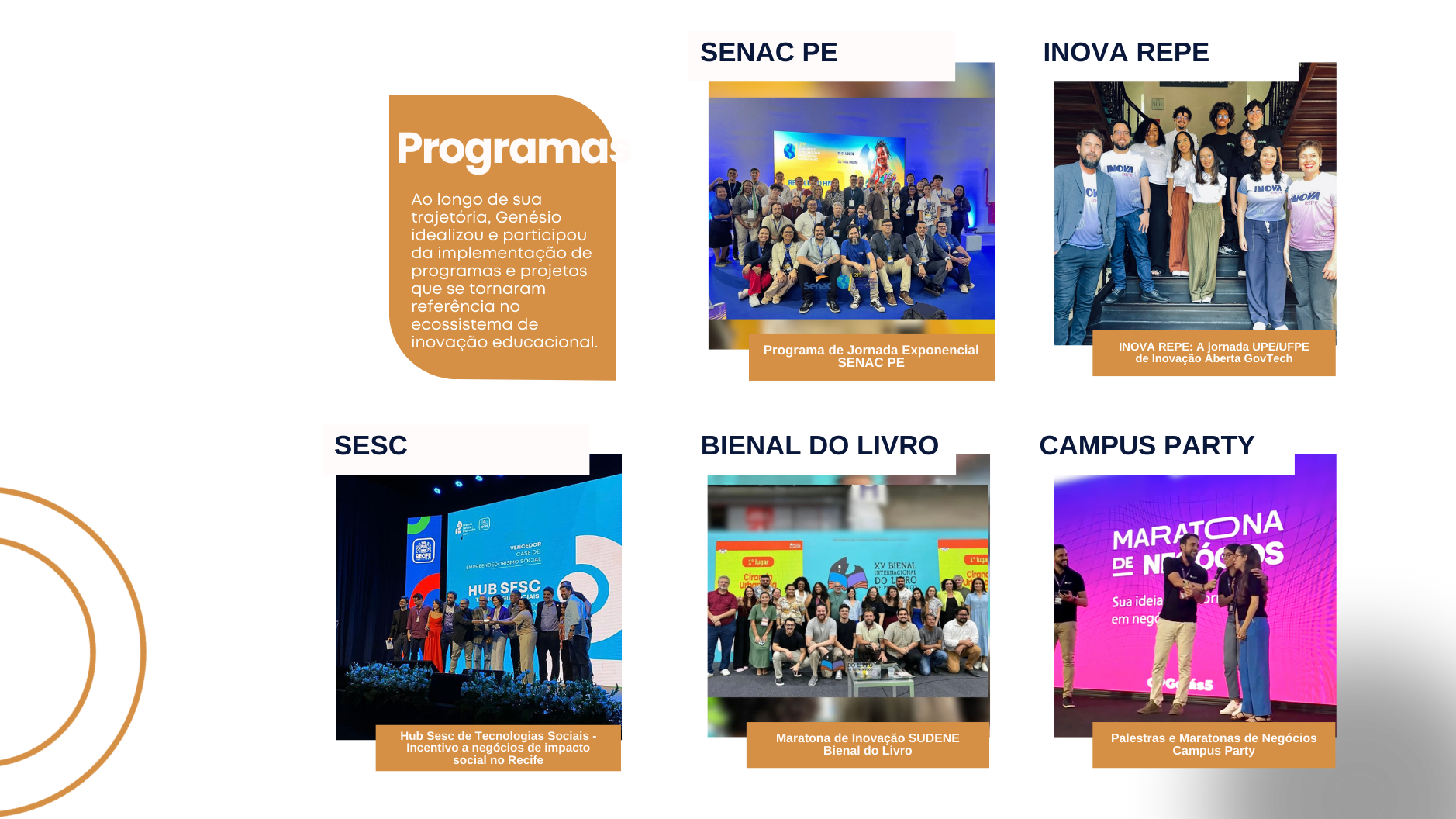 Programas e Projetos