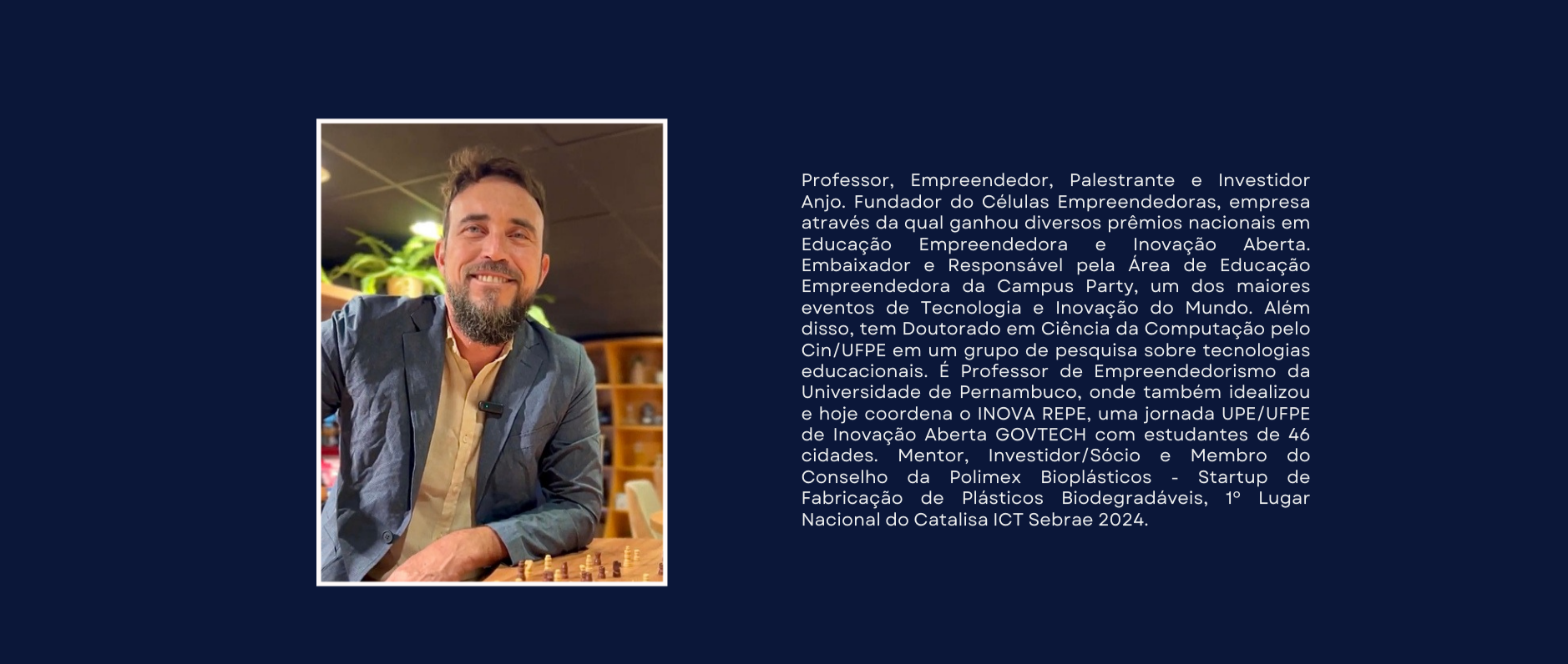 Sobre o Professor Genésio